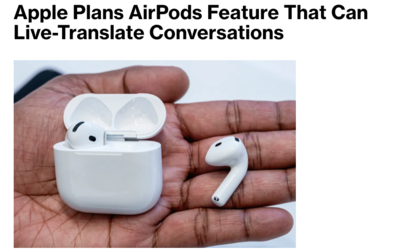 翻譯徹底失業!蘋果AirPods耳機將能實時翻譯,不會英語也能與老外對噴